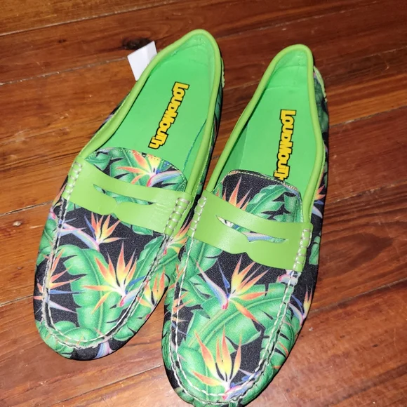 Loudmouth Logan tropic print penny loafer NWT - Picture 3 of 5